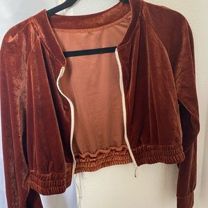 SHEIN VELOUR TRACKSUIT